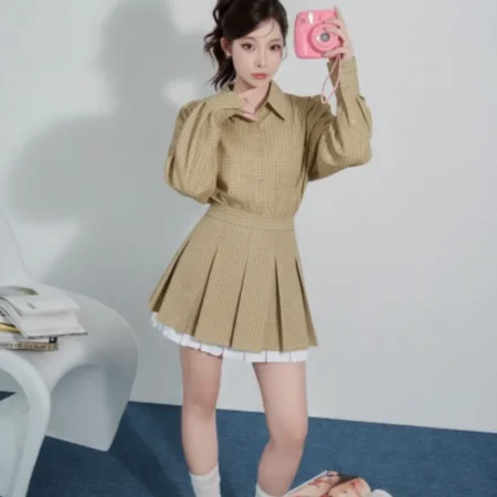 Alternative view of Vải dệt Jacquard nâu