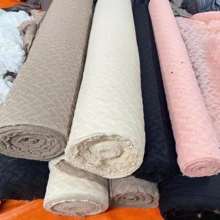 Vải tơ bông cao cấp màu hồng