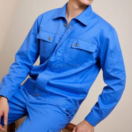 Alternative view of Quần áo bảo hộ lao động kỹ sư BH09