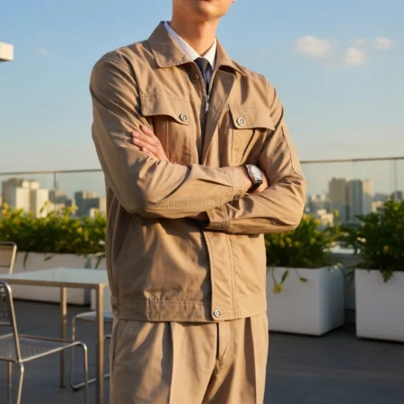 Alternative view of Quần áo bảo hộ lao động kỹ sư BH08