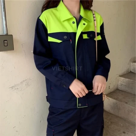 Alternative view of Quần áo bảo hộ lao động kỹ sư BH04