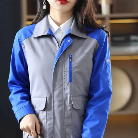 Alternative view of Quần áo bảo hộ lao động kỹ sư BH02